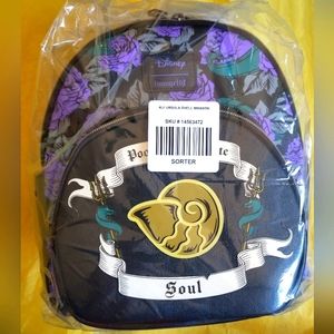 loungefly x Disney Ursula minibackpack